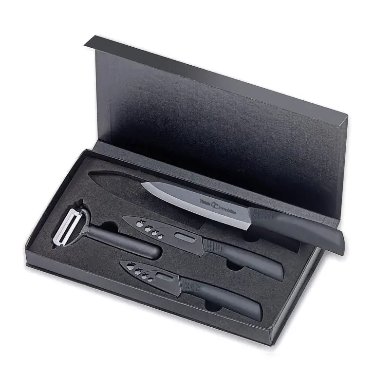 Keramik-Messerset, 4-teilig