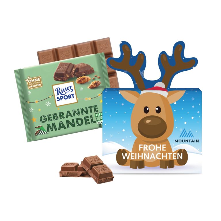 Ritter Sport Schokotafel Rentier